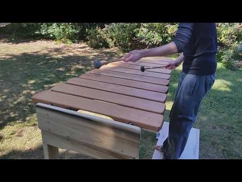 Bass marimba sound comparison