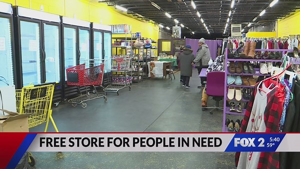 Local church runs free store for people in need