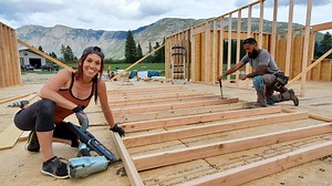 64K views · 3.9K reactions | We are just a couple of amateur DIY'ers who decided to build our own home in the mountains of North Idaho. Today we are continuing our home build despite severe lumber shortages. | Good Simple Living | Facebook