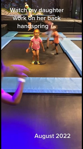 Evolution of Gymnastics Kid: Back Handspring Progress