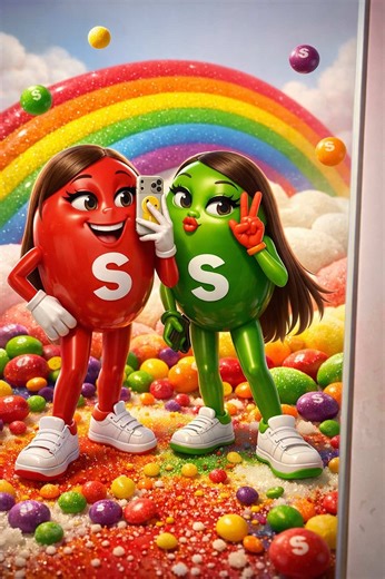 Brazilians Dance with Skittles 67 Trend