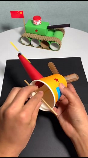 Handmade Helicopter: Creative DIY Kids Toy for Family Time