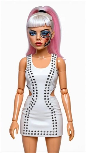 If you haven't seen 'the Terminatrix' yet...Terminatrix doll. #terminatrix #aifilm #aishorts #scifi