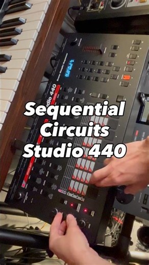 Sequential Circuits Studio 440 #studio440 #sequentialcircuits #mpc60 #sp12 #sp1200 #12bit #boombap