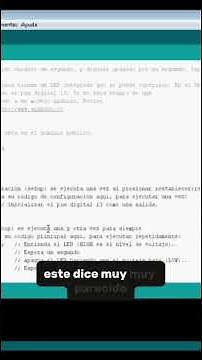 Qué es void Loop? #programacion #electronica #arduino