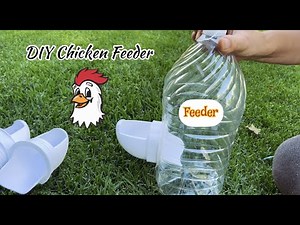 DIY Chicken Feeder Ports