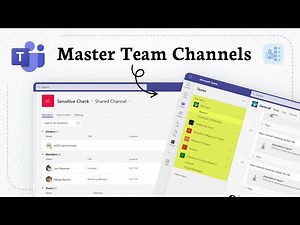 How to use microsoft teams channels (Team Organization)