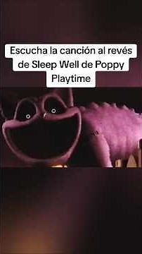 Listen to the song AL REVÉS from Sleep Well by Poppy Playtime #freshfer