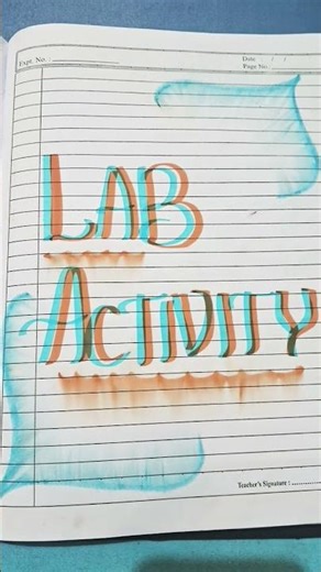 10th class Physics FA 2 Lab activity Acids with metal carbonates experiment #₹Record book ##
