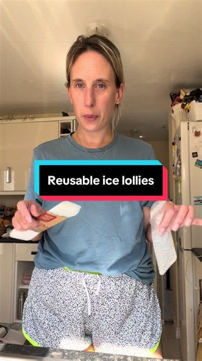 Reusable ice lolly 😍 #reusable #sustainableliving #mumhacks #mumhack