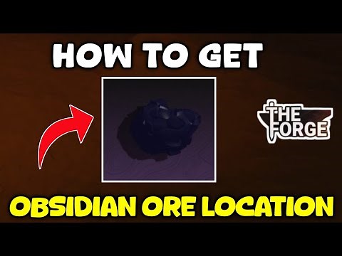 How to Get Obsidian Ore in The Forge | Obsidian Ore Location in The Forge