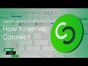 TwinCAT - Setting up the drive using Connect over TwinCAT ADS comms | Connect V3 | Nidec Drives