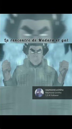 Madara vs Gaï #fpyシ #anime #madara #gaï #naruto