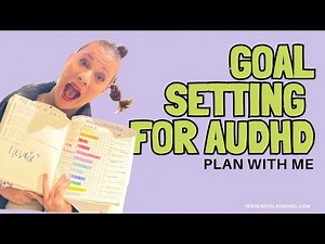 Level 10 Life Goal Setting for ADHD and Autism | Plan with me