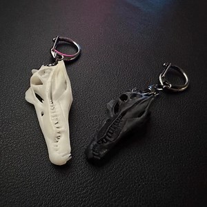 Spinosaurus | Resin Keychain Skull Replica - Etsy
