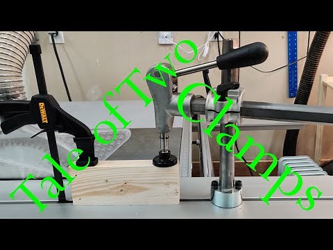 Sliding Table Clamps