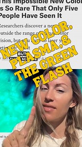 11K views | A new color 理律‍♀️#greenscreen #metaphysics #stem #consciousness #plasma #aether #alchemy #harmony #science #optics #meditation #mystical #DidYouKnow #plasmaintelligence #thegreenflash #julesverne #reels | Dana Kippel | Facebook