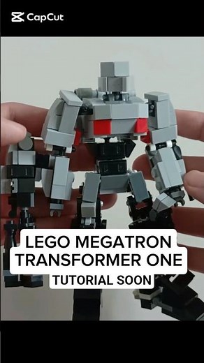 I Built the Lego Megatron From Transformers One
