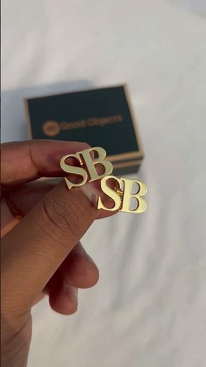 Personalized cufflinks