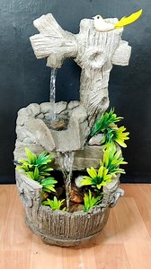 “Step-by-Step Tabletop Fountain Build | Relaxing Garden Water Feature” | 3 minutes diy