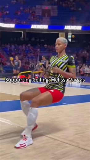 Supporting Ceiling: Melissa Vargas ✨✨✨#melisavargas #usa#fyp #volleyball #usa