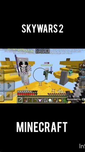 Minecraft SkyWars 2 #viral #minecraft #shortvideo #skywars #gaming