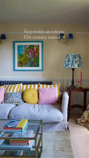 The English Home magazine on Instagram: "A Somerset mansion has been brought back to life by @sarahsouthwelldesign with surprisingly playful details and eclectic interiors designed to create a warm welcome in this enchanting family home. Explore more via the link in our bio 🔗 📸 @rachaelsmithphotographyltd"