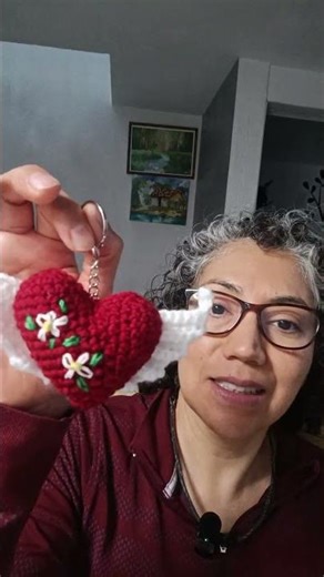 Bordando sobre un corazón 🌸🧶
