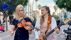 4.2M views · 104K reactions | I ask a rockstar if he knows "Kashmir" by Led Zeppelin and steal his show  | Karolina Protsenko | Facebook