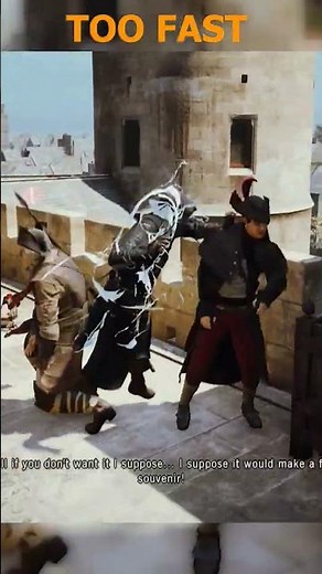 Too Fast for Them ⚡ | Arno in AC Unity