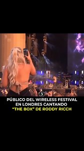 36K views · 812 reactions | Roddy Rich tenia a su público en el Wireless Festival en Londres cantando palabra por palabra su hit del 2019 "The Box". Más aquí: https://bit.ly/3fOnT9S | The N - Hip Hop News | Facebook