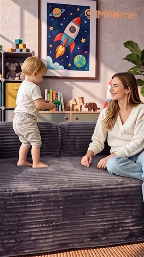 We Built a Sofa Bed That Doesn't Feel Like One | IMHome Convertible Sofa Bed | 4-in-1 Modular Design