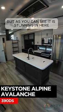 2 Full Bathrooms in an RV?! 😲 2026 Keystone Alpine Avalanche 390DS Walkthrough