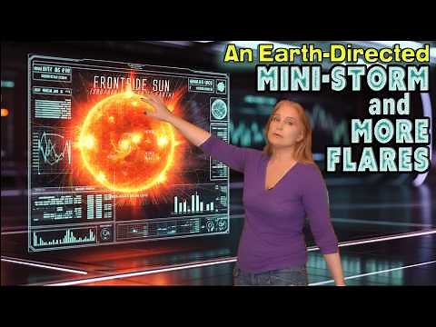 An Earth-Directed Mini-Storm & More Flares Possible | Space Weather MidWeek 10 February 2026