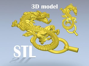 3D Model, Dragon 3D, Stl Model 3D File, STL Format 3D, STL File for Wood Cutting, 3D Model for CNC, Chinese Dragon - Etsy