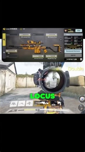 The BEST SNIPER-MAIN-COMBO in codm#codm #combo