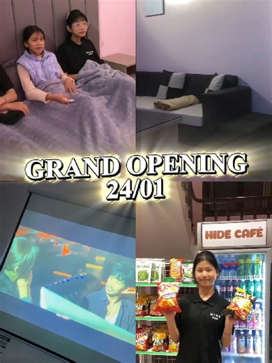 Hide Cafe Khai Trương Ngày 24/01/2026