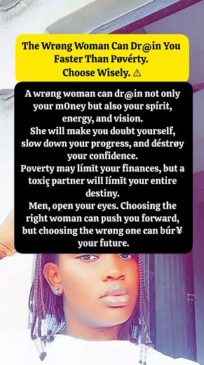 6.8K views · 53 reactions | Men, open your eyes and choose wisely.... | Ogechi Destiny | Facebook