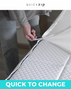 4 comments | Zip into comfort and bliss with QuickZip sheets. Our zip-on, zip-off technology is the perfect time-saving way to achieve sleep perfection. Use code FB25 for $25 off your first order of $100. https://quickzipsheet.com/pages/get-started | QuickZip Sheet | Facebook