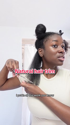 Tips for Trimming Natural Hair at Home
