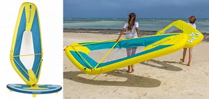 Décathlon dévoile une planche à voile 100% gonflable