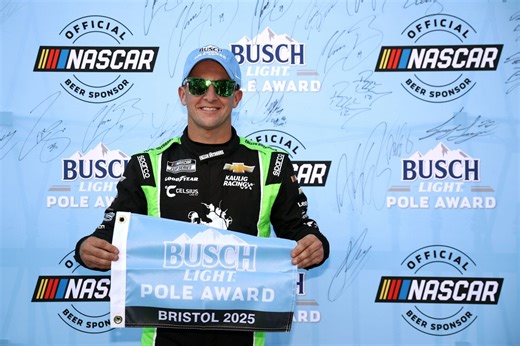 NASCAR at Bristol lineup 2025: Starting order & pole for 2025 Bass Pro Shops Night Race