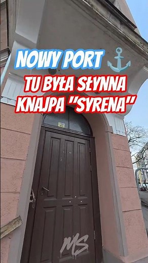 "Syrena" słynna knajpa 🍻 w Nowym Porcie! ⚓ #polska #historia #architecture