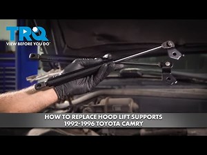 How to Replace Hood Lift Supports 1992-1996 Toyota Camry