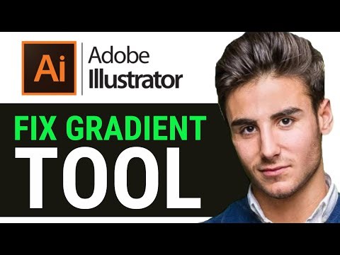 GRADIENT TOOL IN ADOBE ILLUSTRATOR NOT WORKING (FIXED 2025)