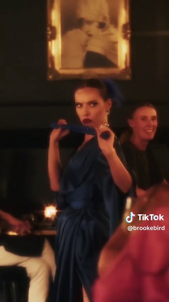 Brooke Bird Burlesque Performance at Le Bar Supper Club