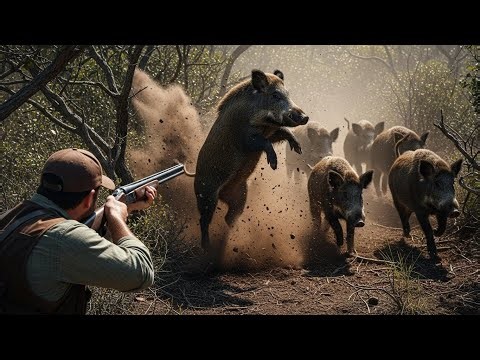 Driven Boar Hunting in Hungary: Intense Wild Boar Action & Adrenaline Shots
