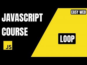 JavaScript Loops Explained 🔥 | for, while, do-while Full Guide #EasyWebSeries
