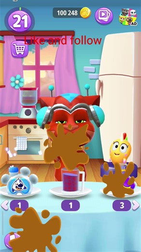 #talkingtom The blender exploded. #games