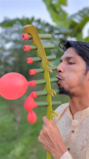 New Biutifull Palm tree branch end Seven cute Coulor full Ballone #bamboo #art #cute #new #edit #diy